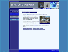 Tablet Screenshot of dekozijnenspecialist.nl